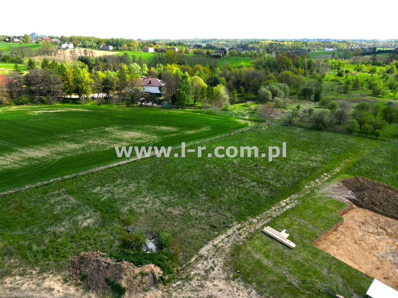 Działka 978 m² — Łyski, Pstrążna - zdjecie 3