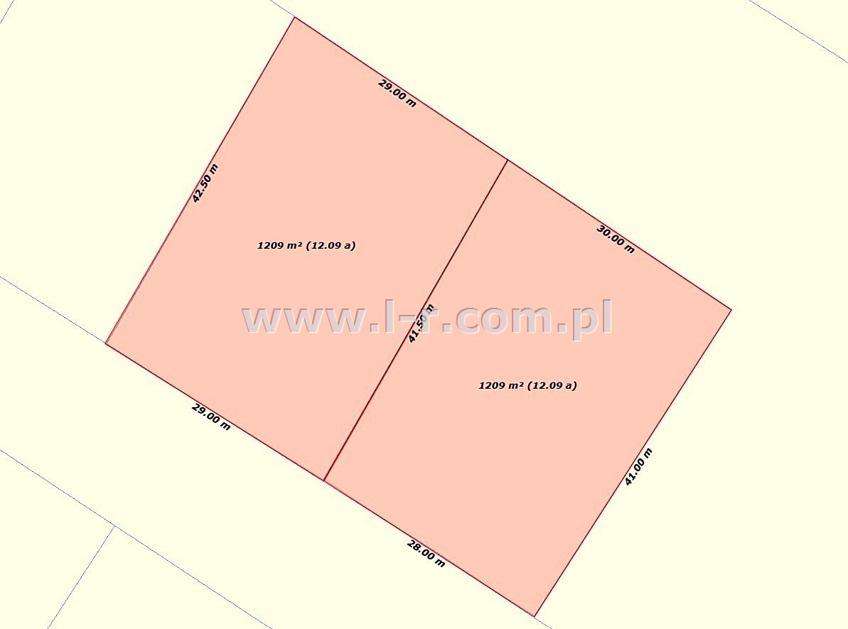 Działka 1209 m² — Pietrowice Wielkie, Cyprzanów - zdjecie 3